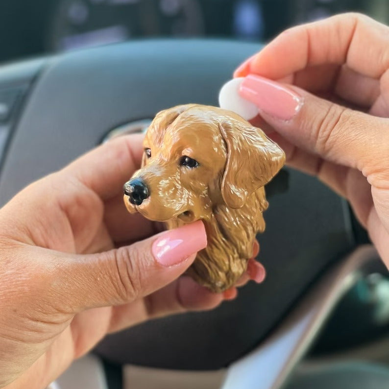 Car Air Freshener Dog In Arts