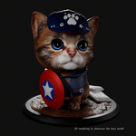 Load image into Gallery viewer, Custom Superhero Dog Diorama