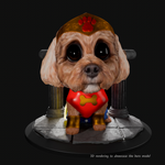 Load image into Gallery viewer, Custom Superhero Dog Diorama