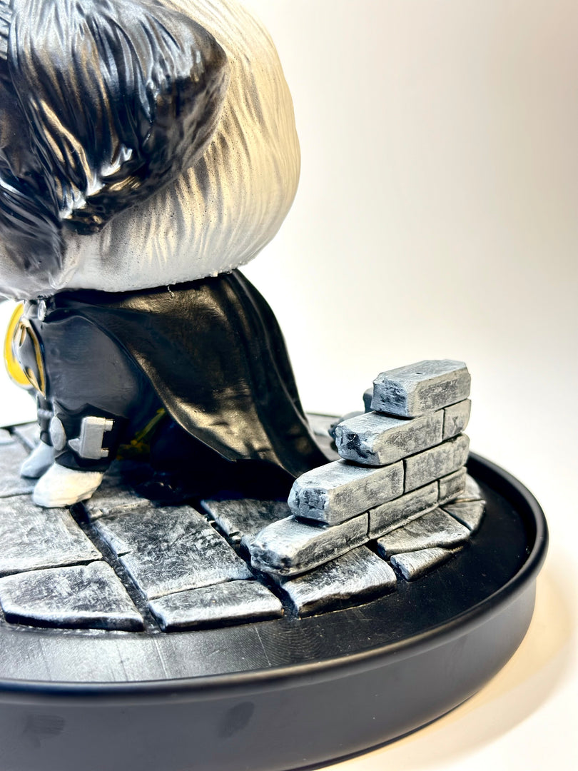 Custom Superhero Dog Diorama