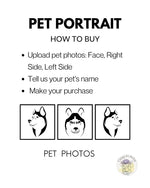 Load image into Gallery viewer, Pet Portrait