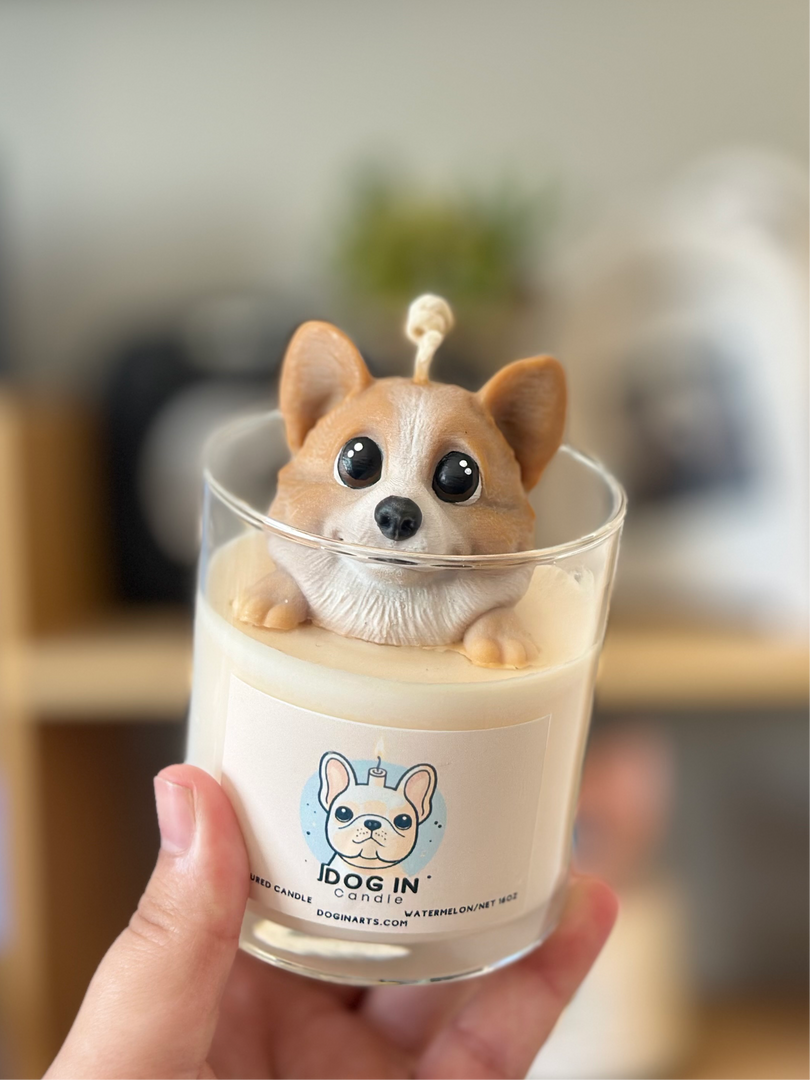 Dog Candle